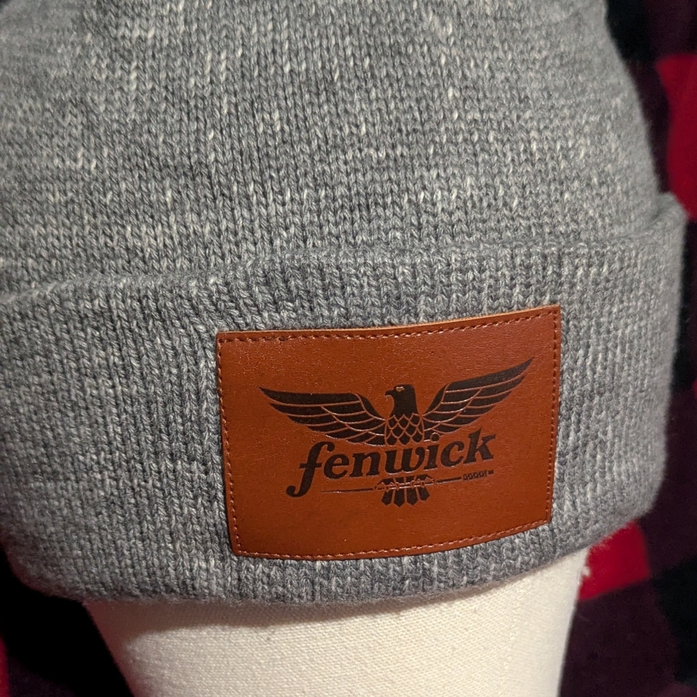 Gray Knit Beanie